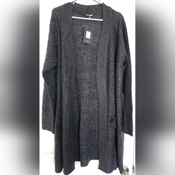 💥2X Ribbed Cardigan - Picture 4 of 5